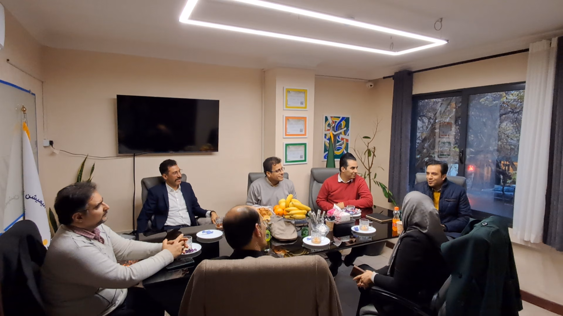 بنیاد ملی پویانمایی-اصفهان بازدید آقایان ناصر جاهدنیا مدیر عامل و عادل محمد دوست معاون تعاملات و مشارکت های بنیاد ملی پویانمایی ایران از مرکز نوآوری کیاگستر اصفهان